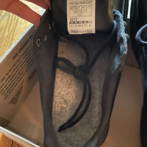 RED WING New Men's 11 USA Michigan Made Readiflex Steel Toe Work Safety Shoe - Picture 7 of 16